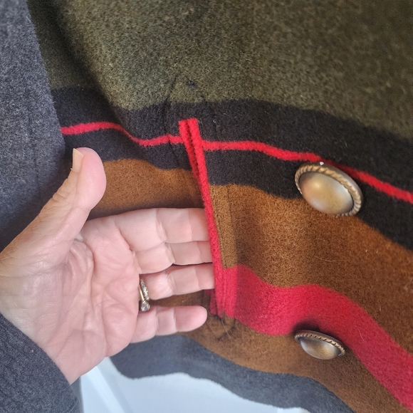 Jack by BB Dakota Cromwell Striped Peacoat - Picture 4 of 8